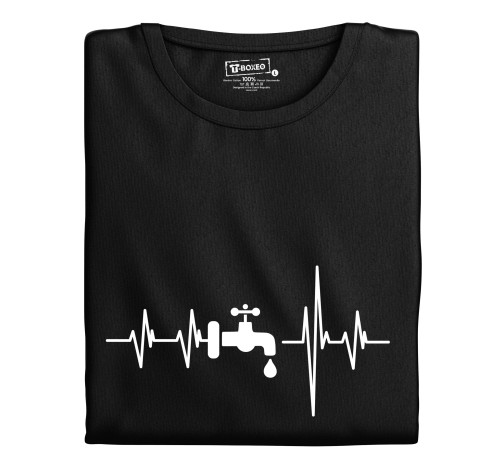 E-shop Pánske tričko s potlačou "Srdcový tep Kohútik"