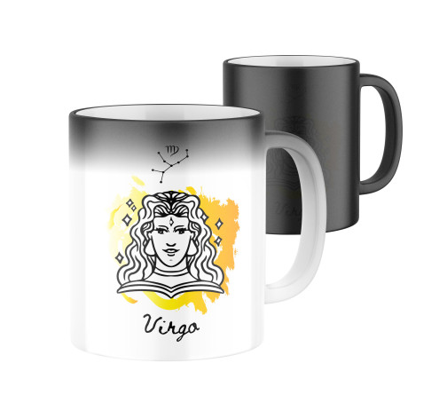 E-shop Magický keramický hrnček s potlačou znamenia Panna