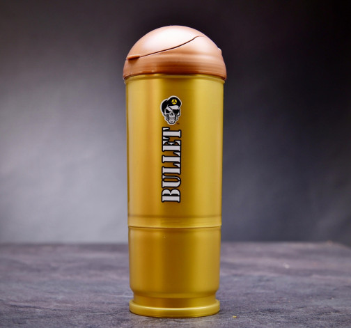 E-shop Štýlový shaker v tvare náboja 600 ml