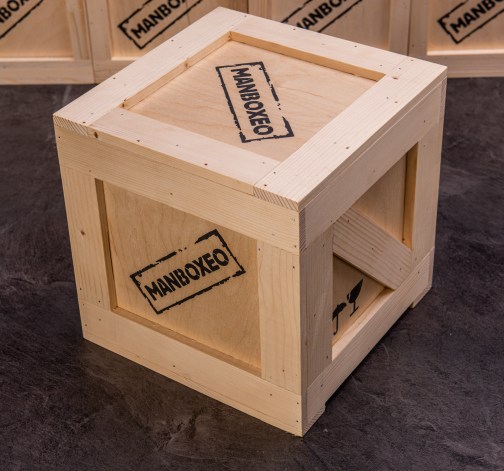 E-shop Prázdna Manboxeo debna s páčidlom – veľká