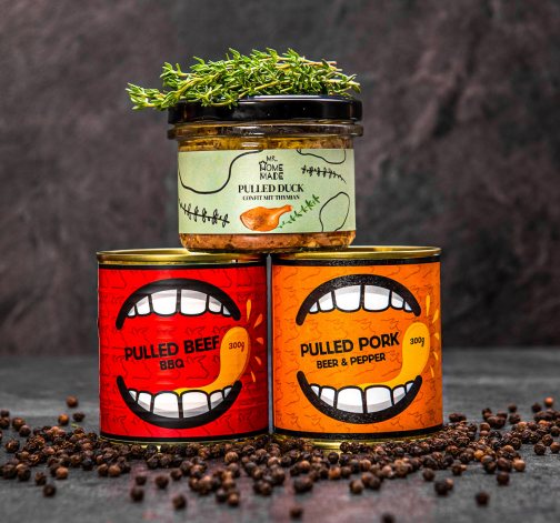 E-shop Výhodný set trhaných mias (Hovädzie, Kačacie, Bravčové)
