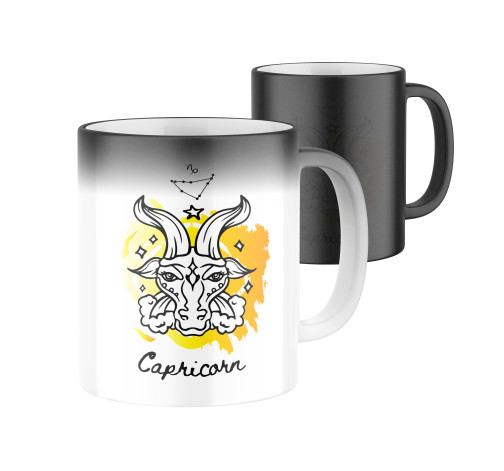 E-shop Magický keramický hrnček s potlačou znamenia Kozorožec