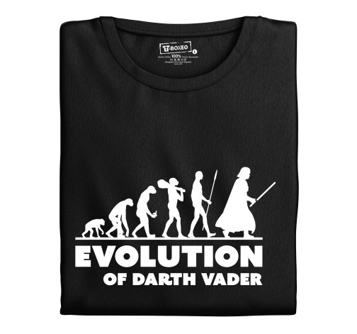 E-shop Dámske tričko s potlačou "Evolution of Darth Vader"