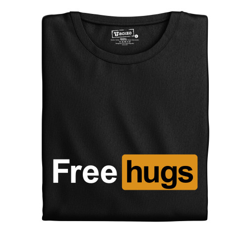 E-shop Dámske tričko s potlačou “Free hugs”