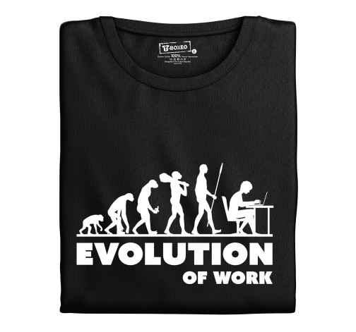 E-shop Pánske tričko s potlačou "Evolution of Work"