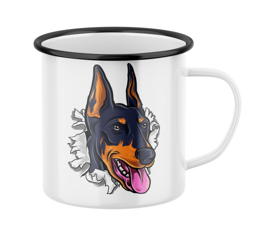 E-shop Plecháčik s potlačou Doberman