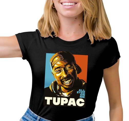 E-shop Dámske tričko s potlačou "Tupac"