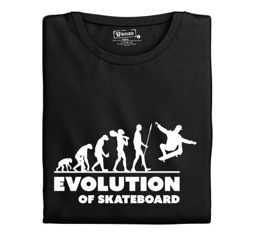 E-shop Pánske tričko s potlačou "Evolution of Skateboard"