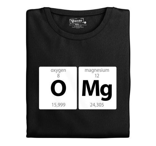 E-shop Pánske tričko s potlačou “O Mg”