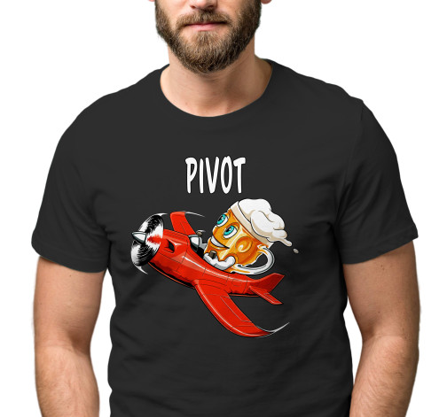E-shop Pánske tričko s potlačou "Pivot"