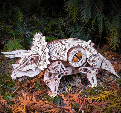 E-shop 3D stavebnica Triceratops