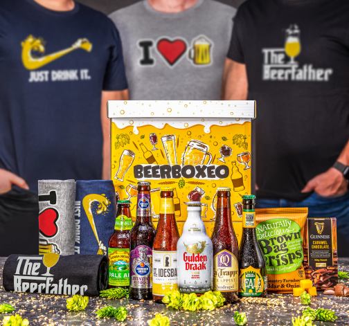 E-shop Beerboxeo plné pivných špeciálov PREMIUM s pivným tričkom