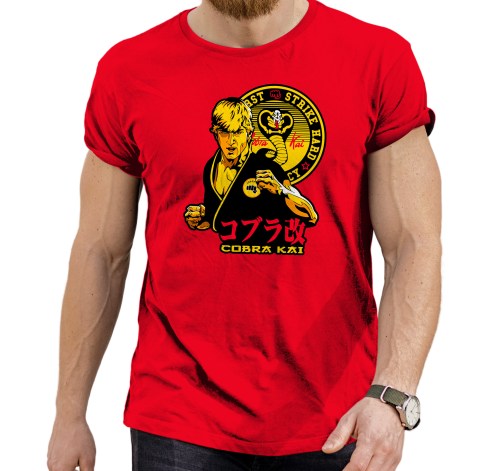 E-shop Pánske tričko s potlačou "Cobra Kai"