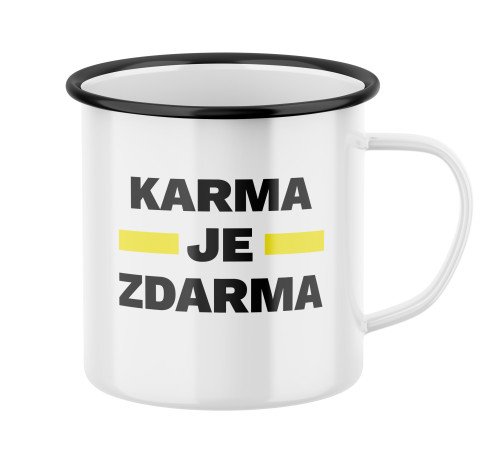E-shop Plecháčik s potlačou Karma je zdarma