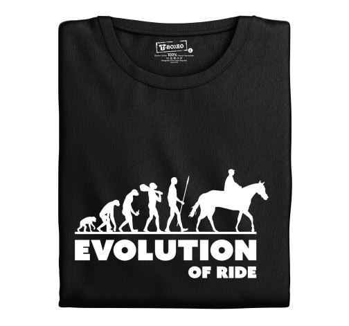 E-shop Pánske tričko s potlačou "Evolution of Horse Rider"