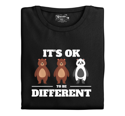 E-shop Pánske tričko s potlačou ”It´s OK to be Different”