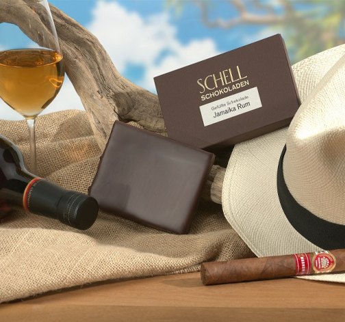 E-shop Mliečna čokoláda s jamajským rumom 100 g