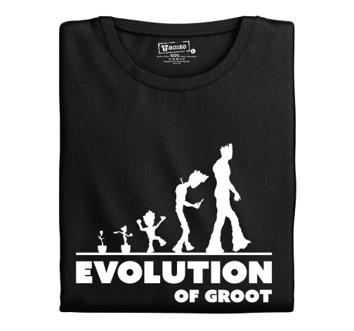 E-shop Dámske tričko s potlačou "Evolution of Groot"