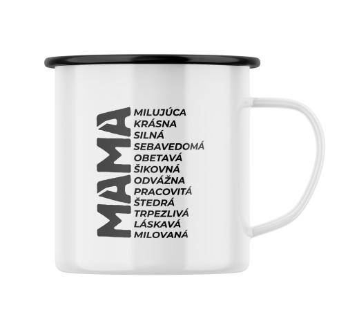 E-shop Plecháčik s potlačou Mama + prívlastky