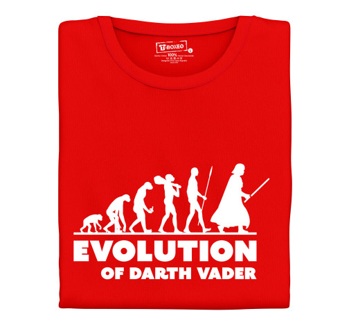 E-shop Pánske tričko s potlačou "Evolution of Darth Vader"