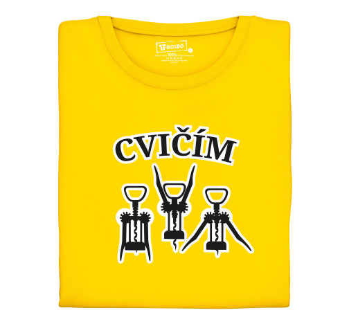 E-shop Dámske tričko s potlačou "Vínna rozcvička"