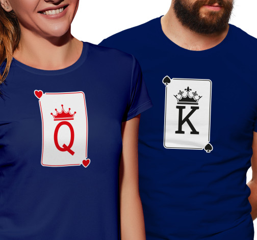 E-shop Dámske tričko s potlačou "Srdcová dáma"