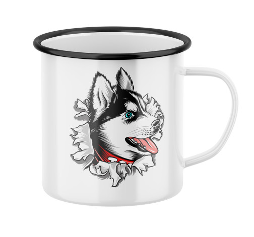 E-shop Plecháčik s potlačou Husky