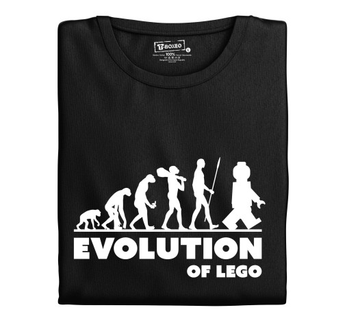 E-shop Dámske tričko s potlačou "Evolution of LEGO"