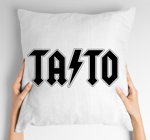 E-shop Vankúš s potlačou Tato ACDC