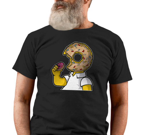 E-shop Pánske tričko s potlačou "Homer so šiškovou hlavou"
