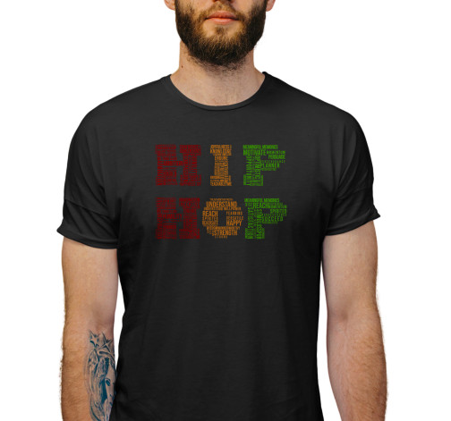 E-shop Pánske tričko s potlačou "Hip Hop"