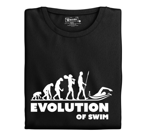 E-shop Dámske tričko s potlačou "Evolution of Swim"