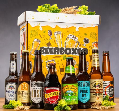 E-shop Beerboxeo darčekové balenie - Plné pivných špeciálov