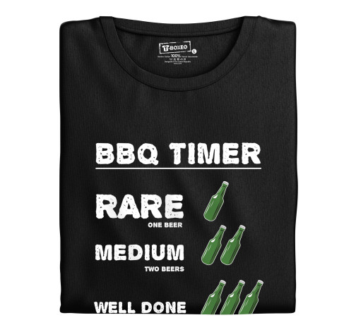 E-shop Pánske tričko s potlačou "BBQ Timer"