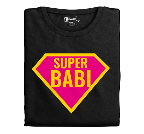 E-shop Dámske tričko s potlačou "Super babi"