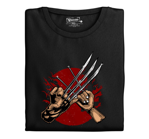 E-shop Pánske tričko s potlačou "Wolverinové pazúry"