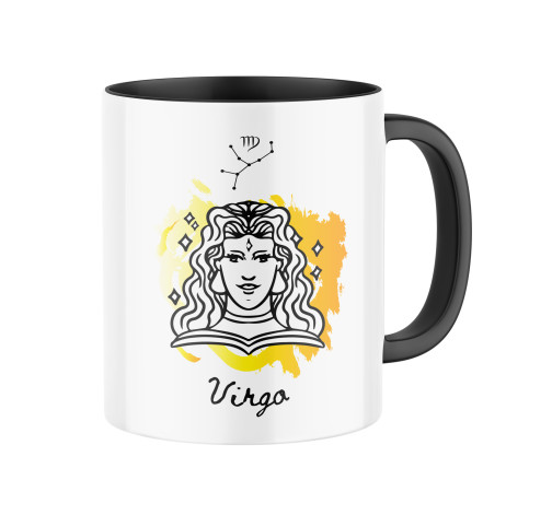 E-shop Keramický hrnček s potlačou znamenia Panna