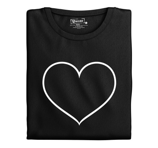 E-shop Dámske tričko s potlačou "Srdce"