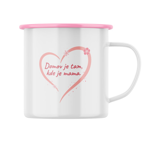 E-shop Plecháčik s potlačou Domov je tam, kde je mama