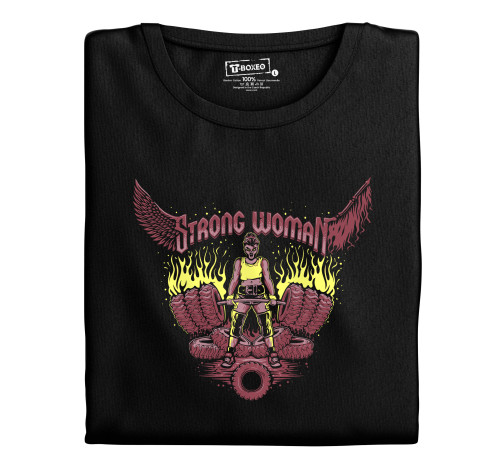 E-shop Dámske tričko s potlačou "Strong Woman"