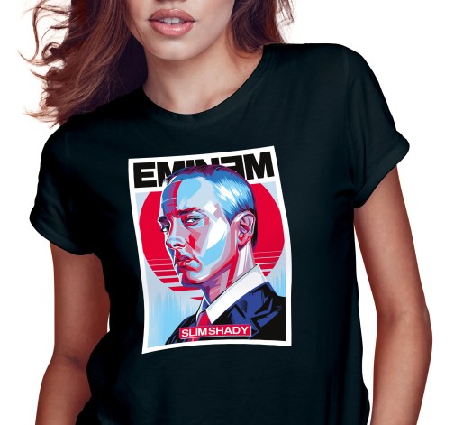 E-shop Dámske tričko s potlačou "Eminem"