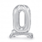 Stojaci fóliový balónik v tvare číslice ''0''