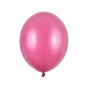 Nafukovacie metalické balóniky z latexu - ružové tmavšie 10 ks